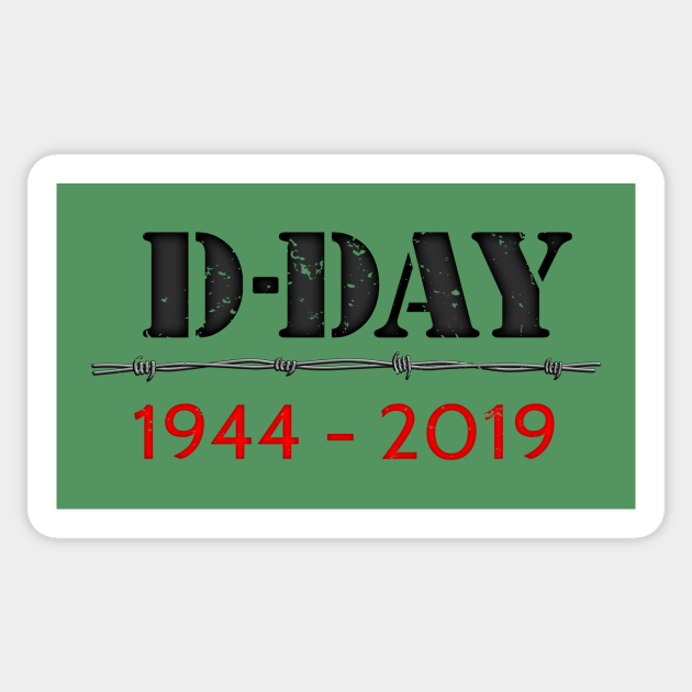 DDay Anniversary D Day Sticker TeePublic